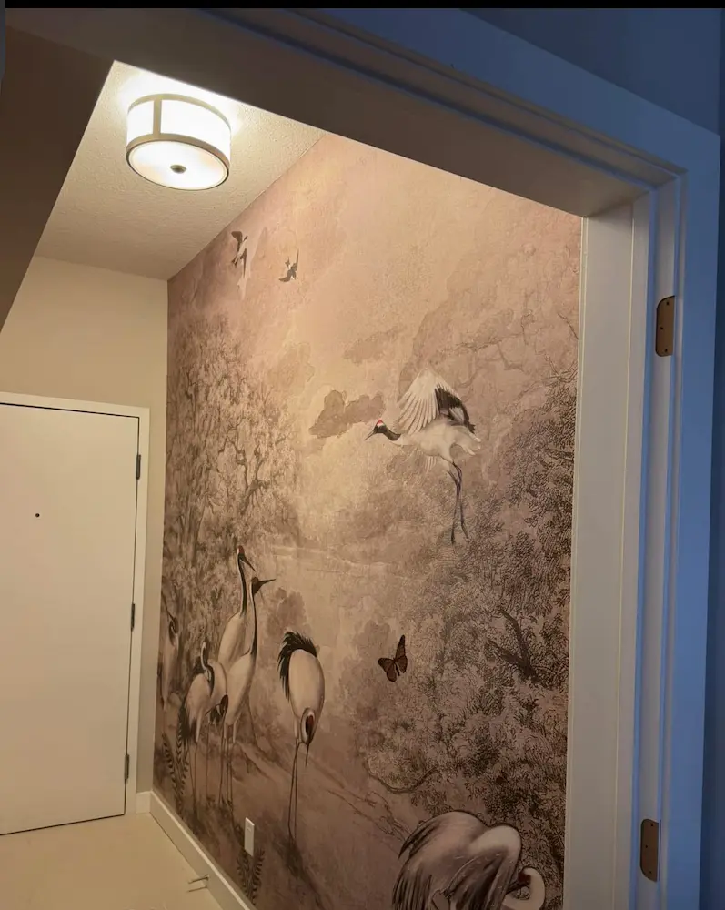 Custom design interior painting - Edmonton
