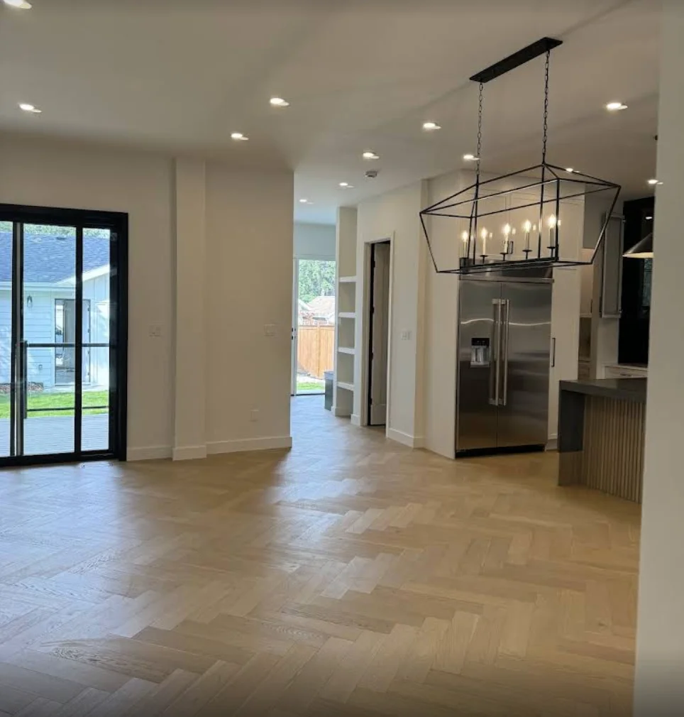 Full modern kitchen painting Edmonton